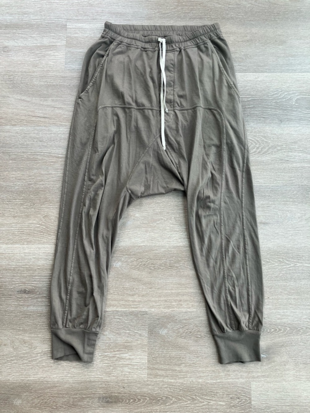 Rick Owens Prisoner Pants - Dust - XS